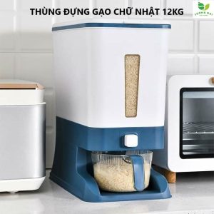 Thùng Đựng Gạo Thông Minh 12kg