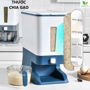 Thùng Đựng Gạo Thông Minh 12kg