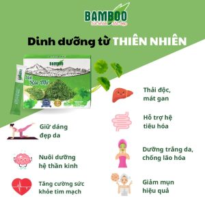 Bột Rau Má Nguyên Chất Bamboo