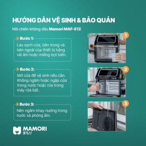 Nồi Chiên Không Dầu Mamori MAF-E12