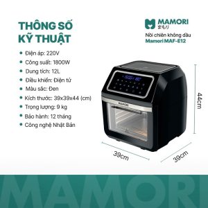 Nồi Chiên Không Dầu Mamori MAF-E12