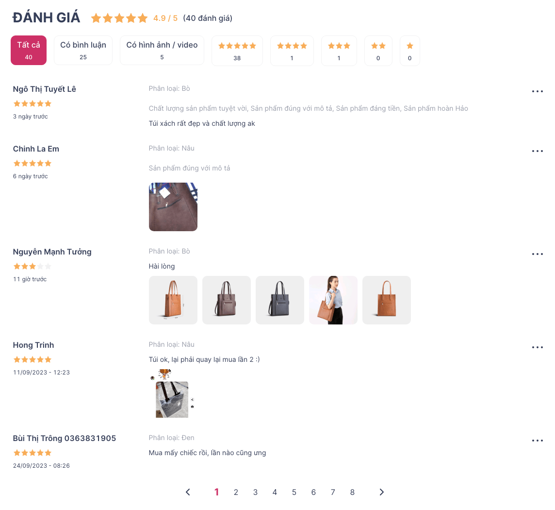 Túi xách nữ công sở