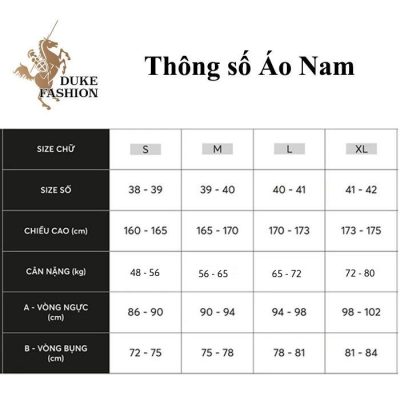 Áo Polo Nam Chính Hãng Thương Hiệu DUKE