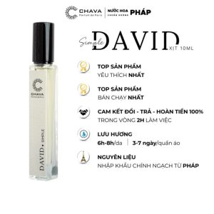 Simple David - Nước Hoa Nam Thơm Lâu, Lịch Lãm
