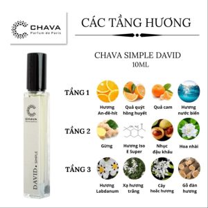 Simple David - Nước Hoa Nam Thơm Lâu, Lịch Lãm