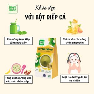 Bột Rau Diếp Cá Sấy Lạnh