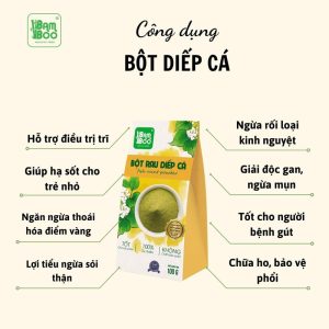 Bột Rau Diếp Cá Sấy Lạnh