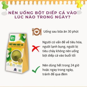 Bột Rau Diếp Cá Sấy Lạnh