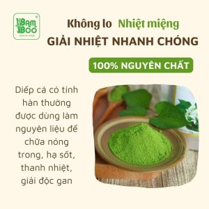 Bột Rau Diếp Cá Sấy Lạnh
