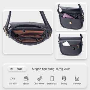 Túi đeo chéo nữ nhỏ gọn