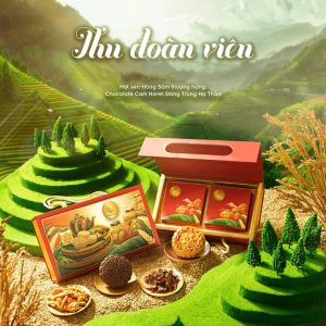 Bánh Trung Thu Ăn Kiêng Ít Ngọt - Thu Đoàn Viên