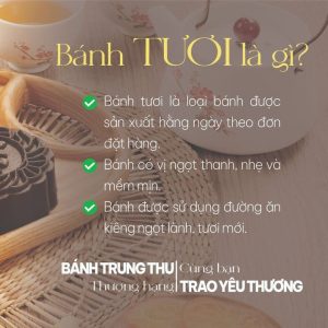 Bánh Trung Thu Ăn Kiêng Ít Ngọt - Thu Đoàn Viên