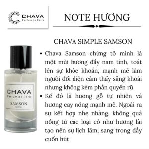 Nước Hoa Nam Simple Samson 50Ml