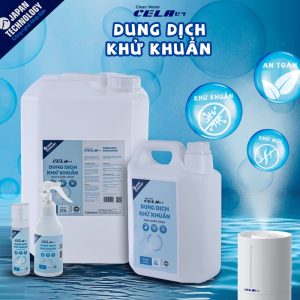 Dung Dịch Khử Khuẩn Cela - Clean Water Cela Công Nghệ Nhật Bản